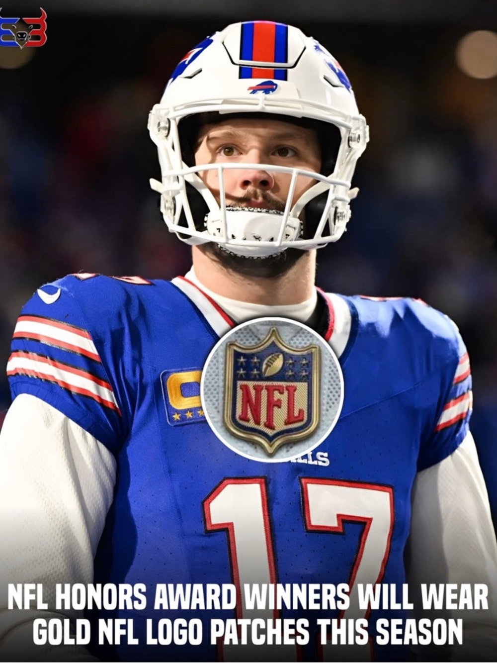 Authentic Josh Allen Buffalo Bills White Nike Vapor Fuse Elite Jerseys - Picture 10 of 10